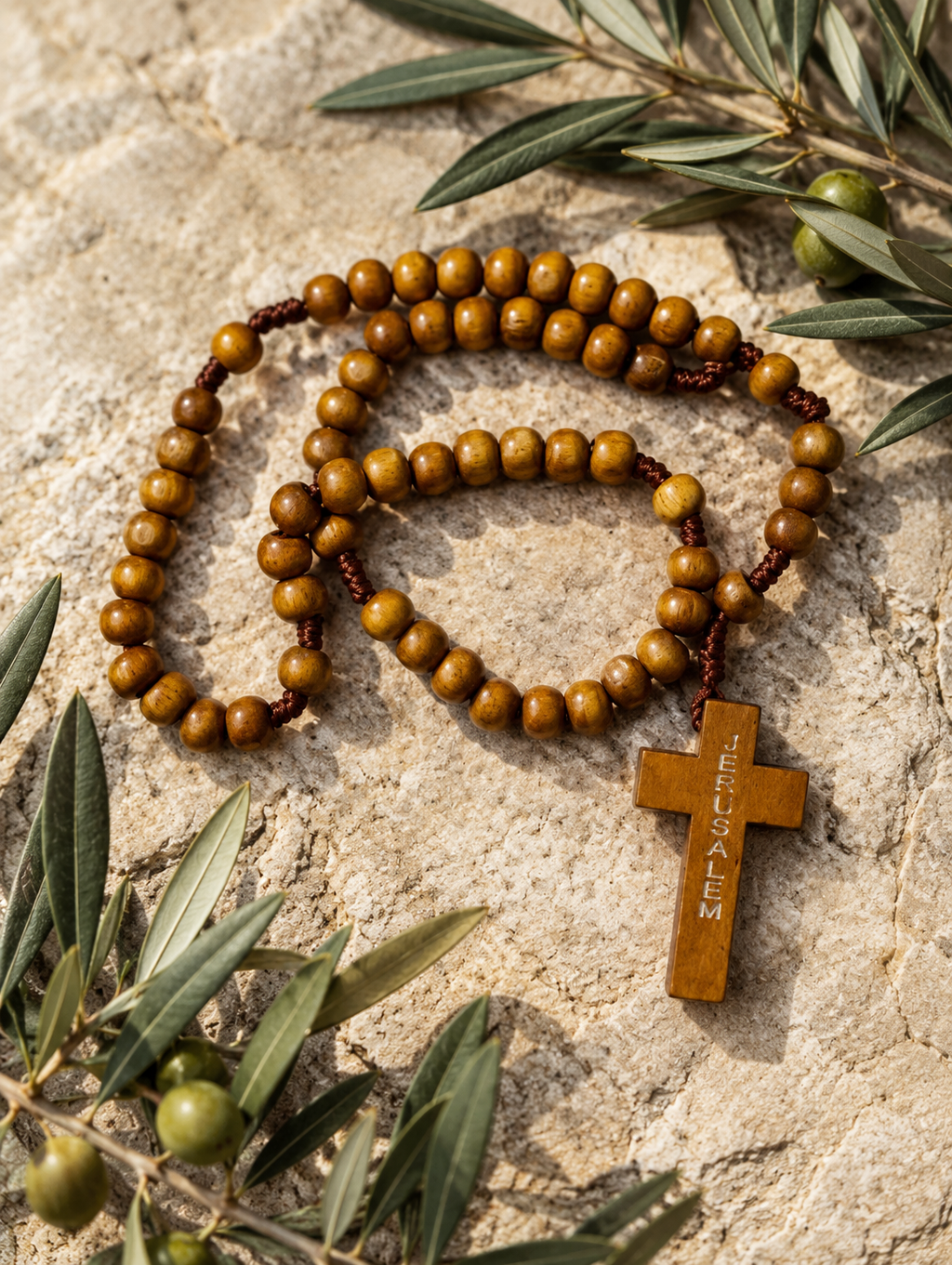 Handmade Prayer Rosary from the Holy Land