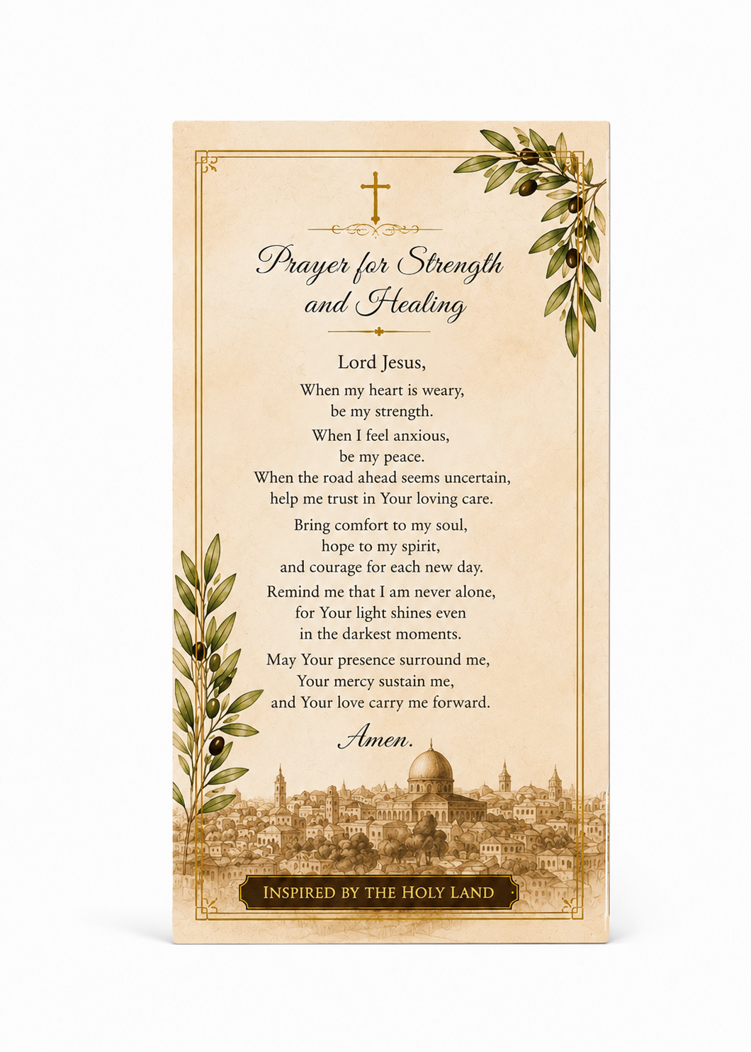 Healing Blessing Set from the Holy Land