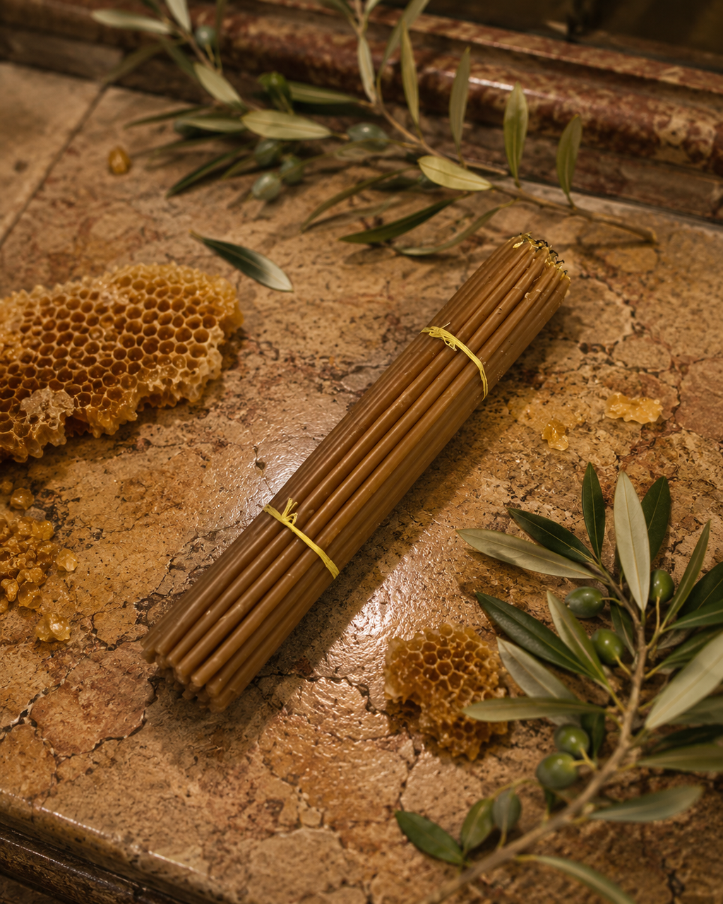 Holy Land Beeswax Prayer Candles (33)