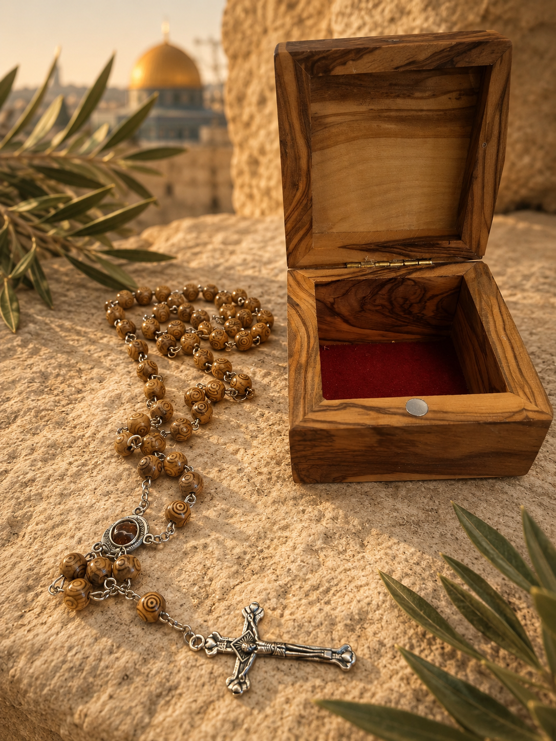 Sacred Rosary from Jerusalem