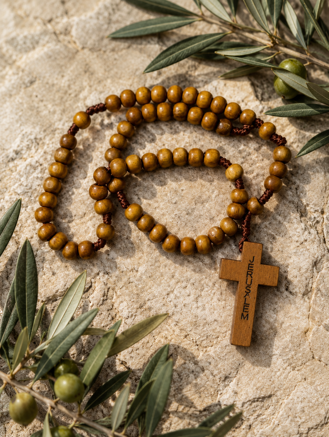 Handmade Prayer Rosary from the Holy Land